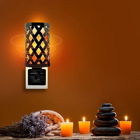 Lattice Style Salt Night Light | HIMALAYAN GLOW